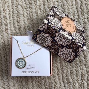 Isabella m sterling silver 18” necklace